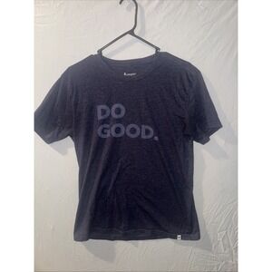 Cotopaxi Men's Do Good Short Sleeve Blue T Shirt Size M Hiking